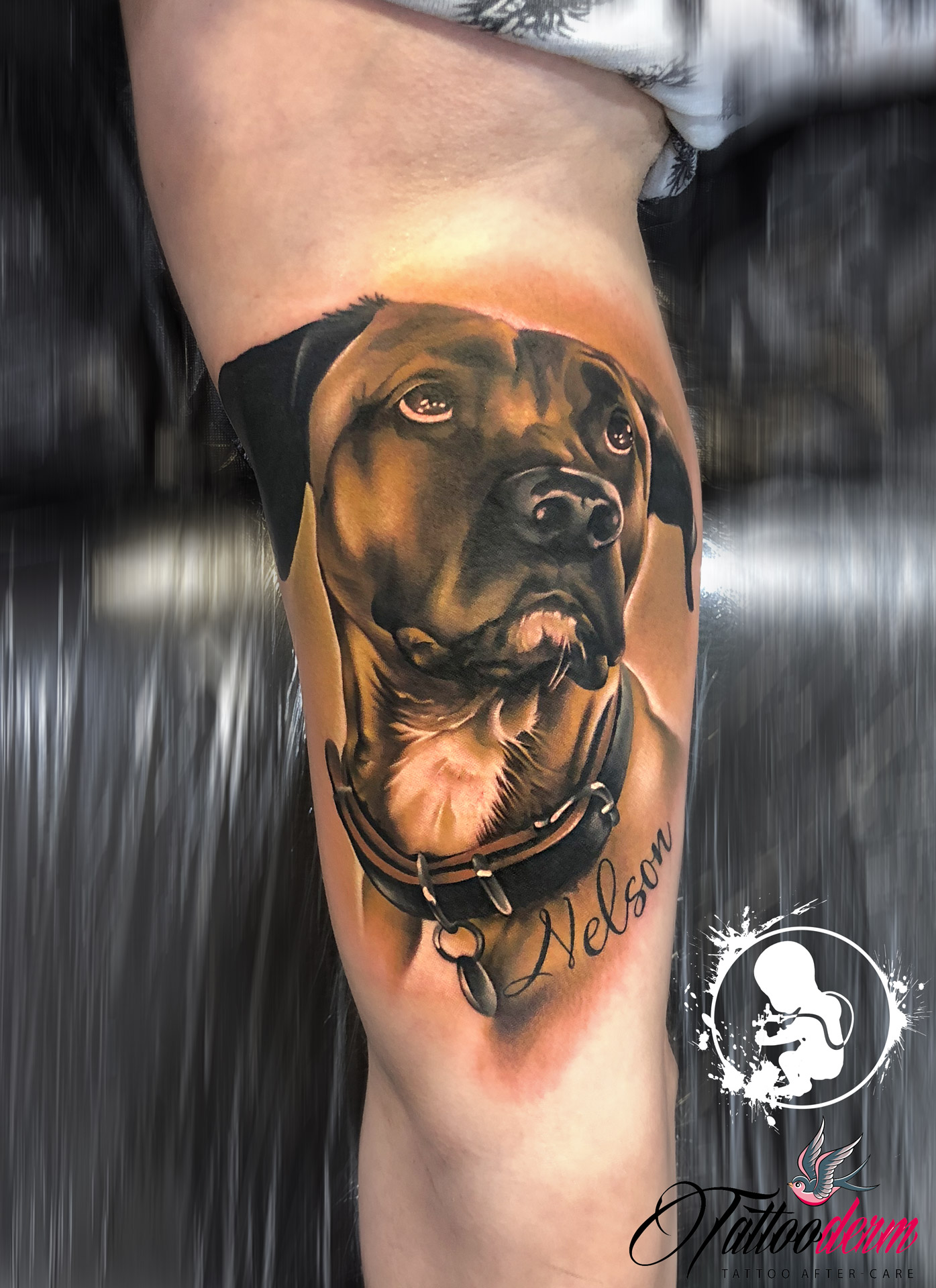 Hund | Thomas | Newborn Tattoo Wolfratshausen