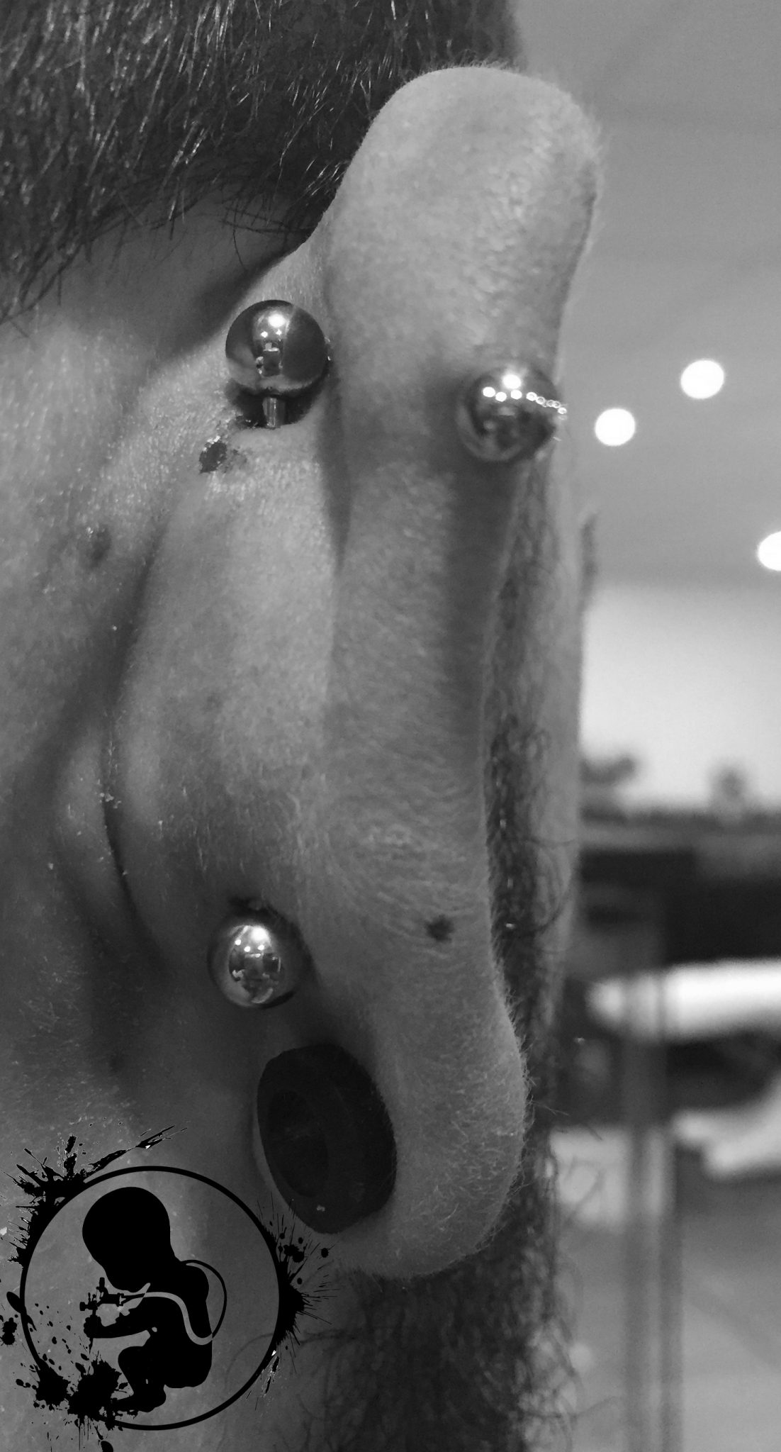 Piercing von Michi | Newborn Tattoo Wolfratshausen