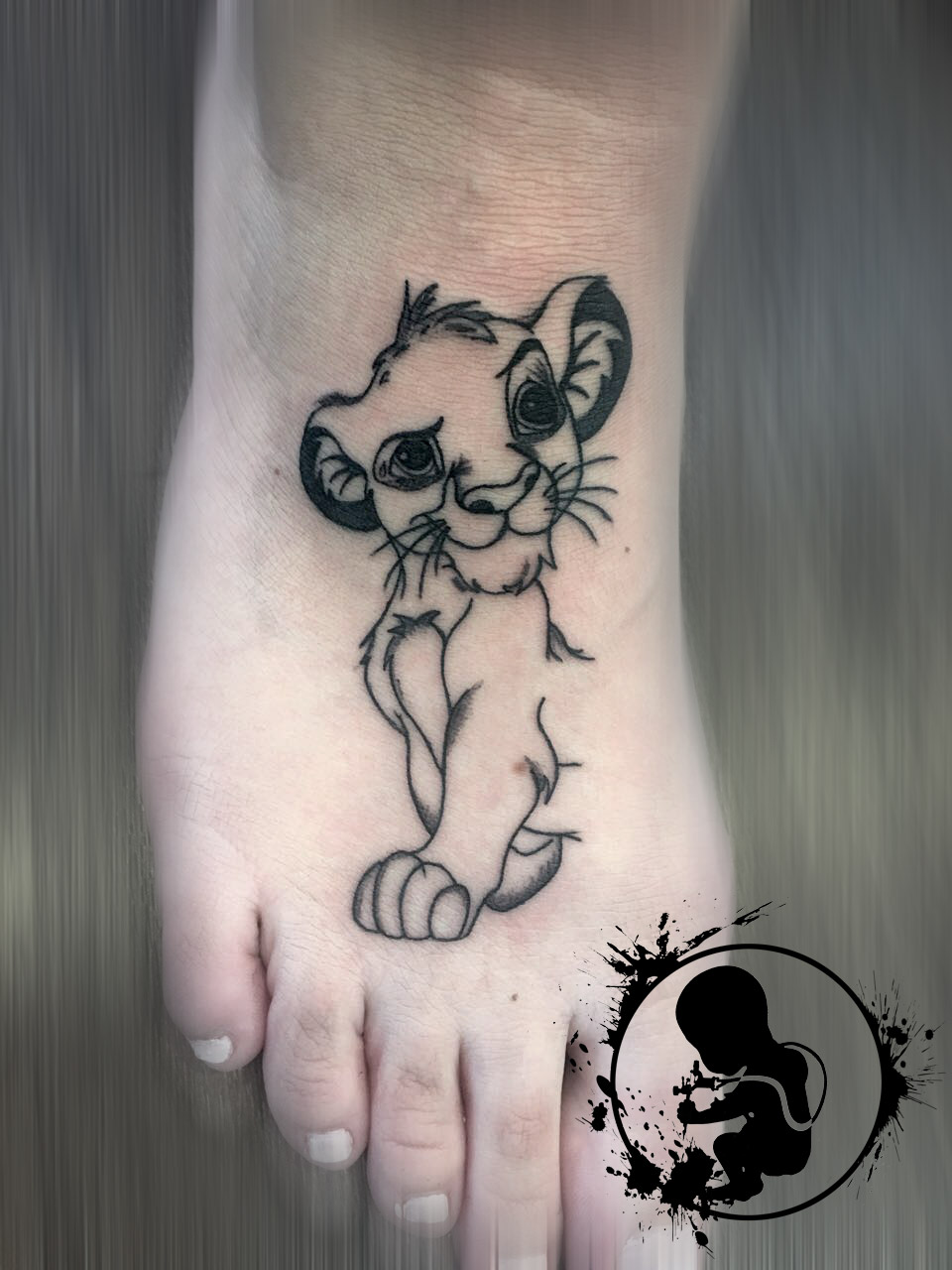 Simba | Lea | Newborn Tattoo Wolfratshausen